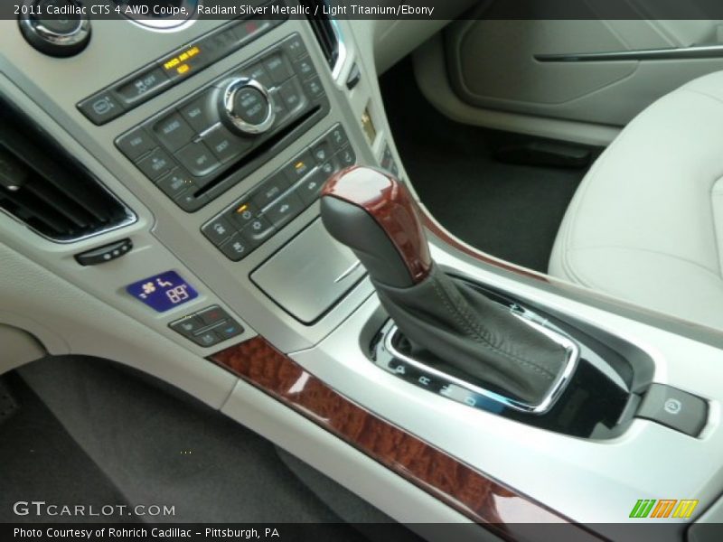 Radiant Silver Metallic / Light Titanium/Ebony 2011 Cadillac CTS 4 AWD Coupe