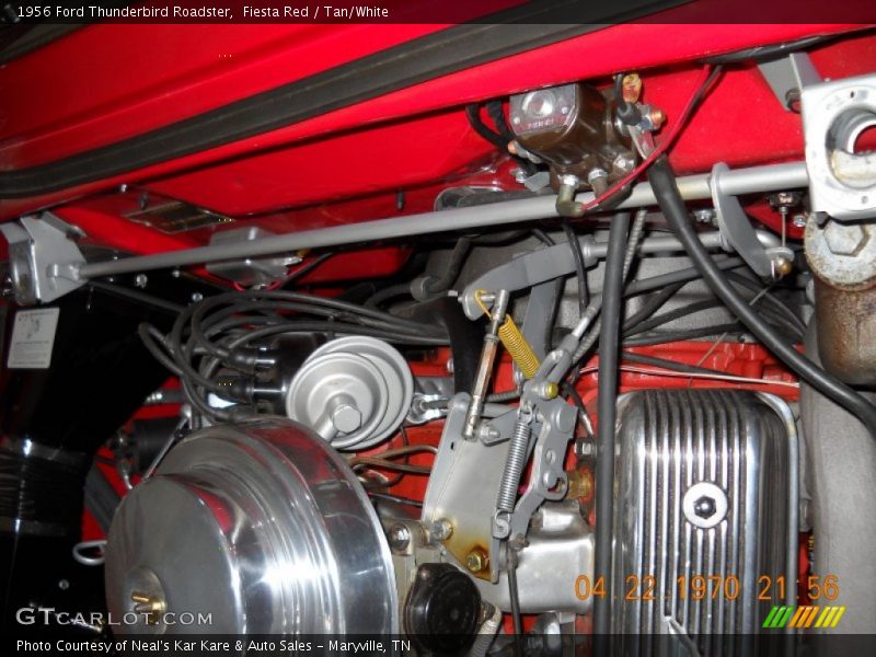  1956 Thunderbird Roadster Engine - 312 cid 8V OHV 16-Valve V8