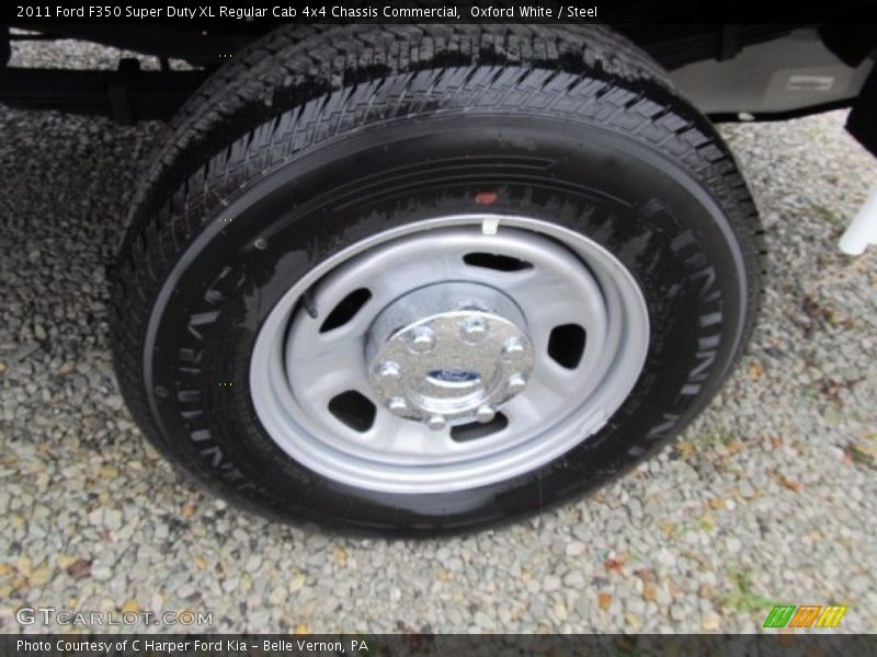  2011 F350 Super Duty XL Regular Cab 4x4 Chassis Commercial Wheel