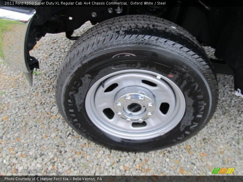  2011 F350 Super Duty XL Regular Cab 4x4 Chassis Commercial Wheel