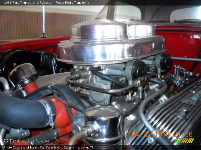  1956 Thunderbird Roadster Engine - 312 cid 8V OHV 16-Valve V8