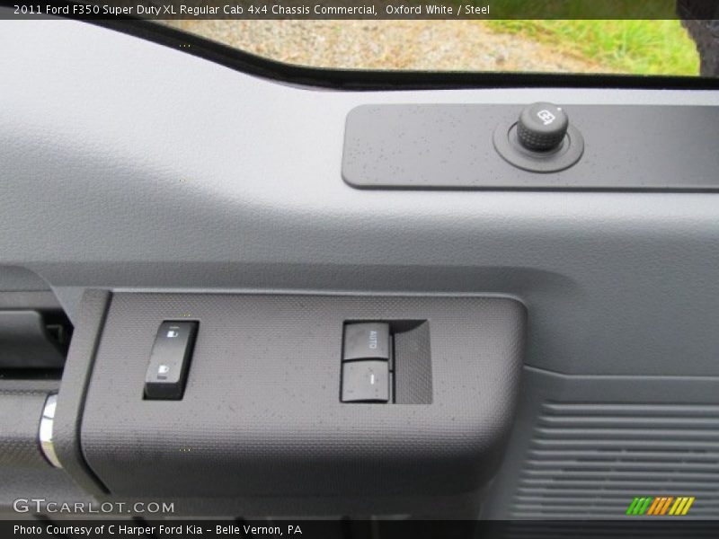 Oxford White / Steel 2011 Ford F350 Super Duty XL Regular Cab 4x4 Chassis Commercial
