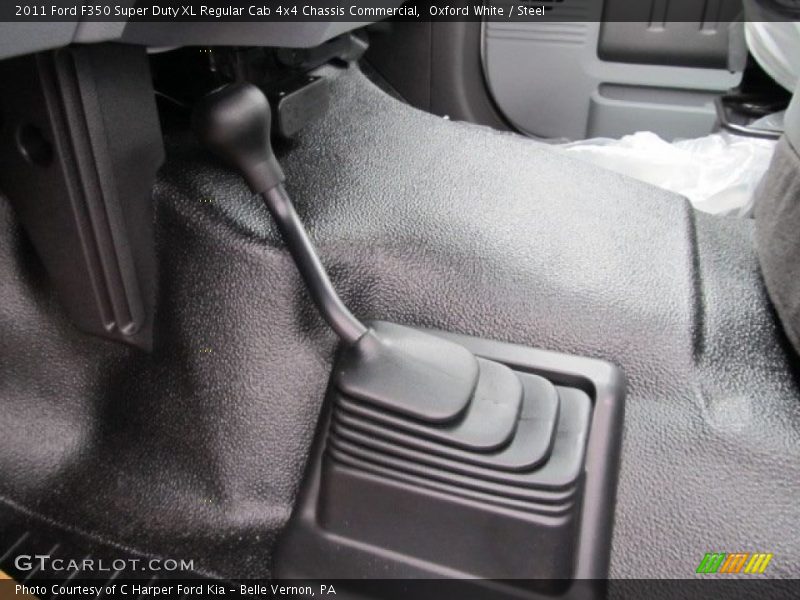 Oxford White / Steel 2011 Ford F350 Super Duty XL Regular Cab 4x4 Chassis Commercial