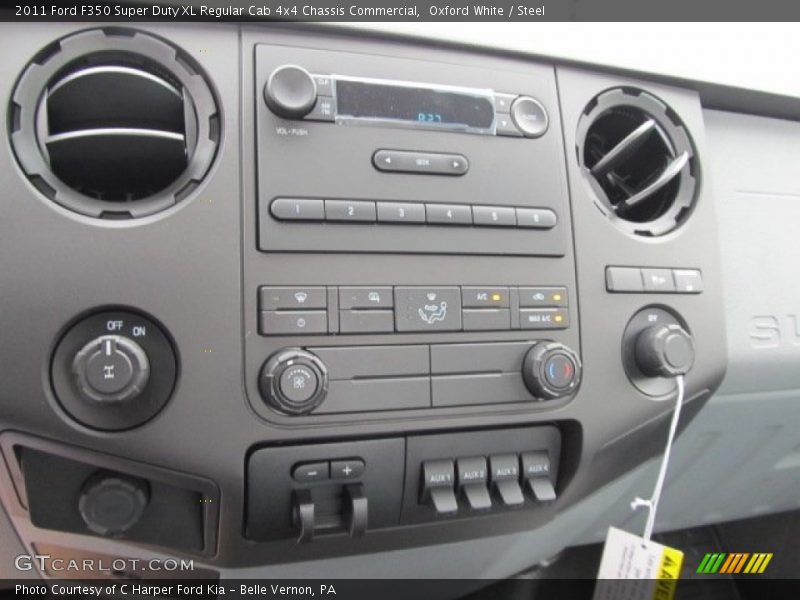 Controls of 2011 F350 Super Duty XL Regular Cab 4x4 Chassis Commercial