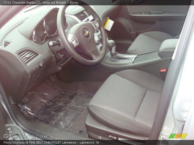 Silver Ice Metallic / Ebony 2012 Chevrolet Malibu LT