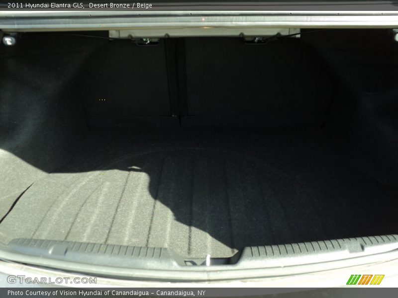 Desert Bronze / Beige 2011 Hyundai Elantra GLS