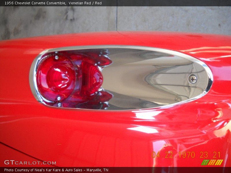 Venetian Red / Red 1956 Chevrolet Corvette Convertible