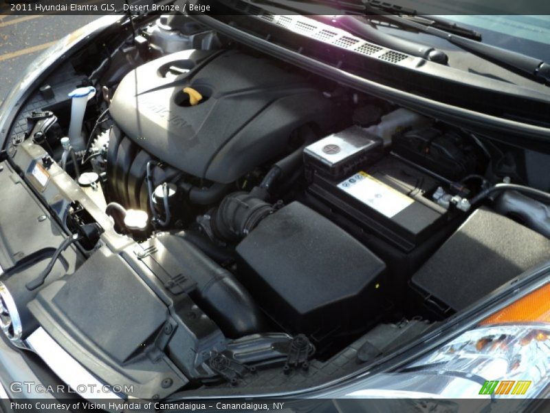 Desert Bronze / Beige 2011 Hyundai Elantra GLS