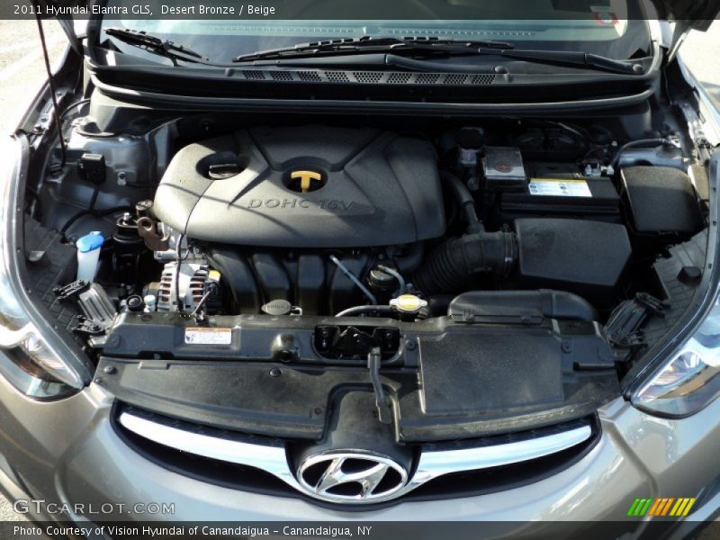 Desert Bronze / Beige 2011 Hyundai Elantra GLS