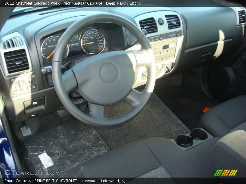 Dashboard of 2012 Colorado Work Truck Regular Cab 4x4