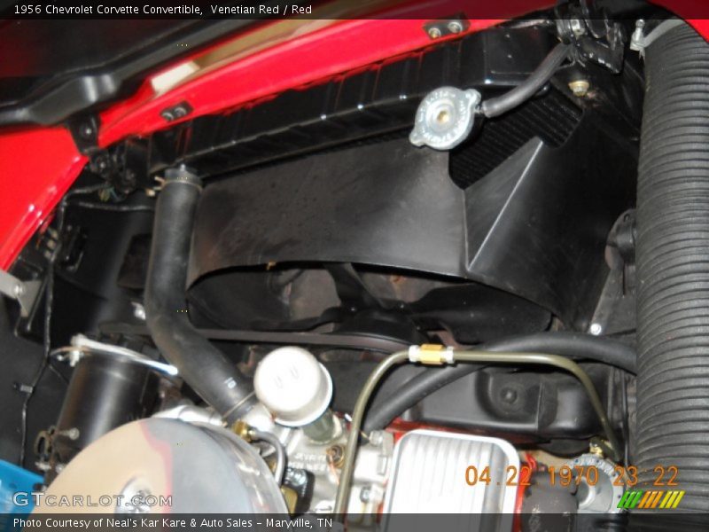  1956 Corvette Convertible Engine - 265 cid 2x4bbl OHV 16-Valve V8