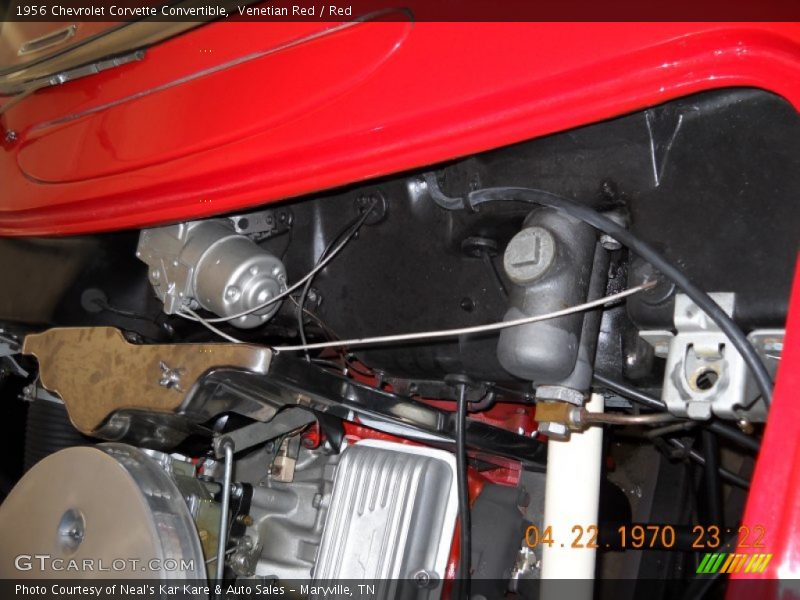  1956 Corvette Convertible Engine - 265 cid 2x4bbl OHV 16-Valve V8