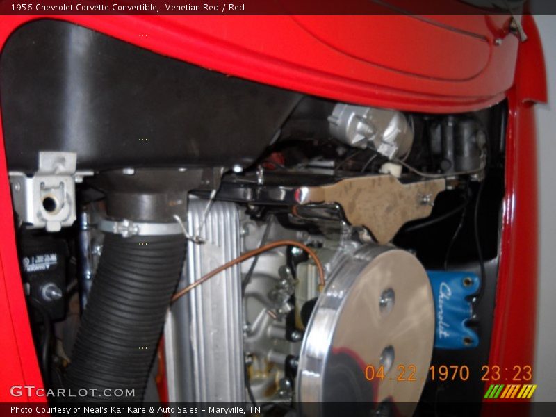  1956 Corvette Convertible Engine - 265 cid 2x4bbl OHV 16-Valve V8