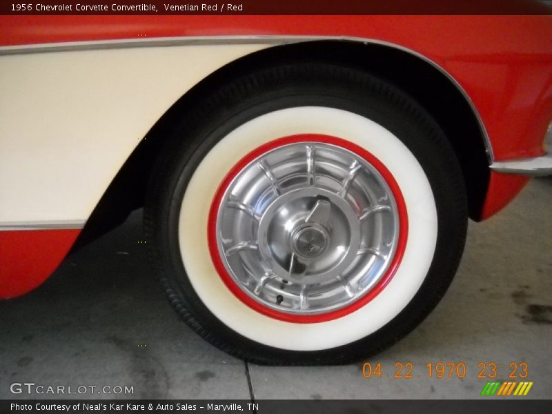  1956 Corvette Convertible Wheel