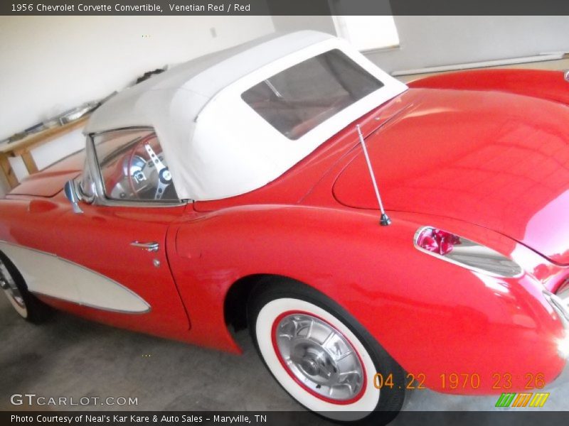 Venetian Red / Red 1956 Chevrolet Corvette Convertible
