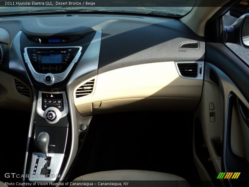 Desert Bronze / Beige 2011 Hyundai Elantra GLS