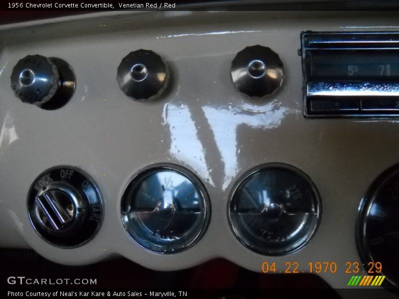  1956 Corvette Convertible Convertible Gauges