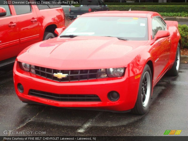 Front 3/4 View of 2012 Camaro LS Coupe