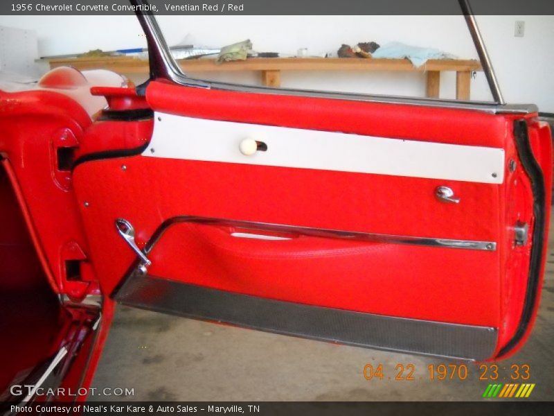 Door Panel of 1956 Corvette Convertible