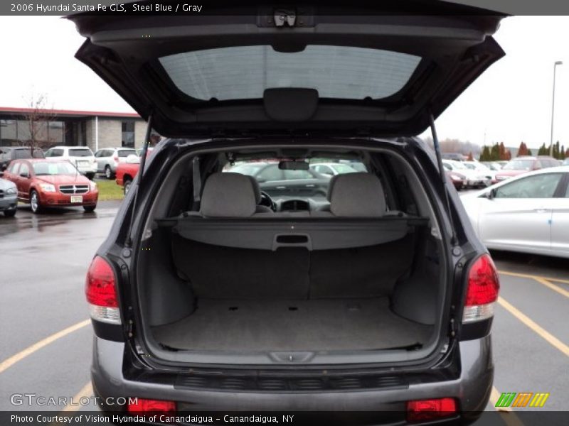Steel Blue / Gray 2006 Hyundai Santa Fe GLS