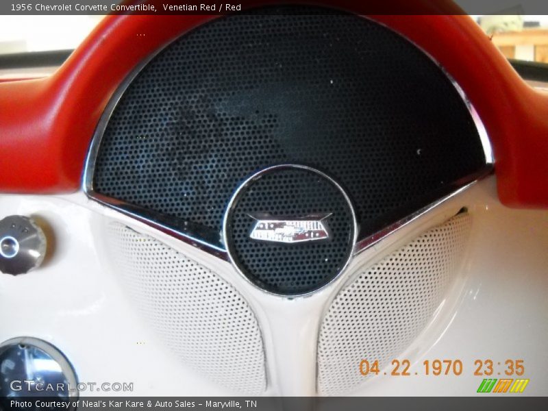 Venetian Red / Red 1956 Chevrolet Corvette Convertible