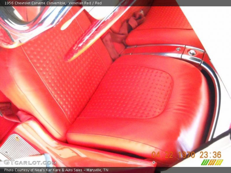 Venetian Red / Red 1956 Chevrolet Corvette Convertible