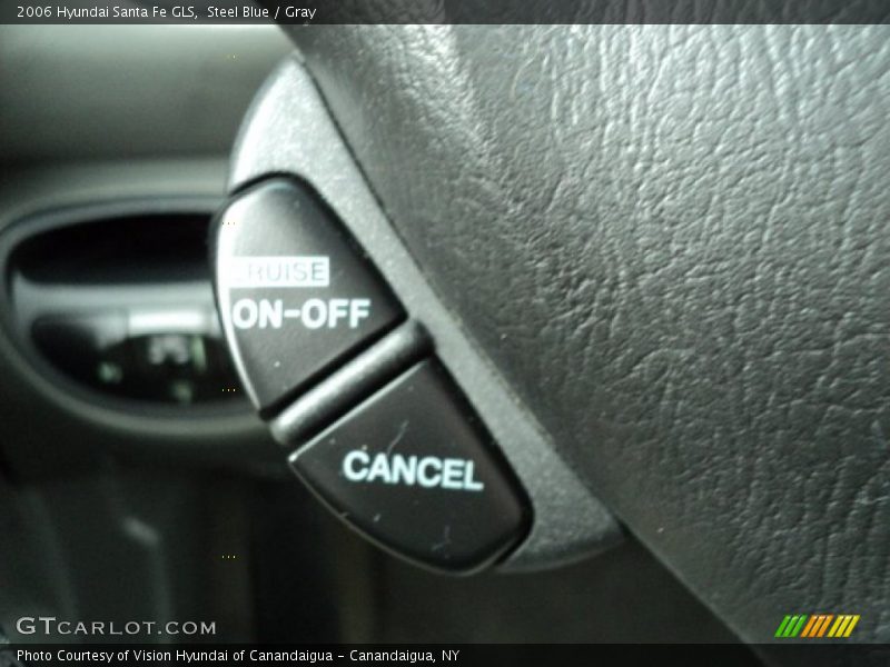 Steel Blue / Gray 2006 Hyundai Santa Fe GLS