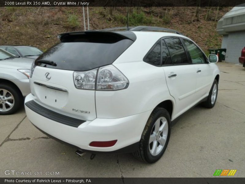 Crystal White / Ivory 2008 Lexus RX 350 AWD