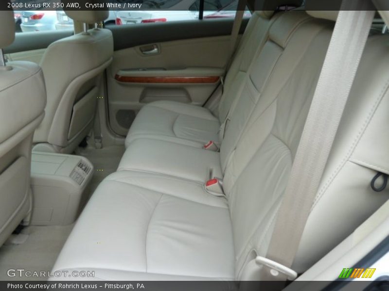 Crystal White / Ivory 2008 Lexus RX 350 AWD