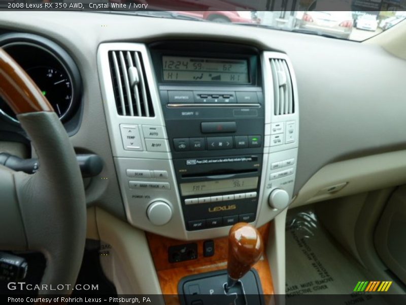 Crystal White / Ivory 2008 Lexus RX 350 AWD