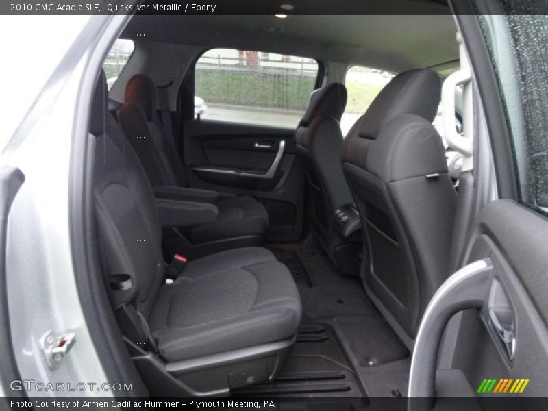 Quicksilver Metallic / Ebony 2010 GMC Acadia SLE