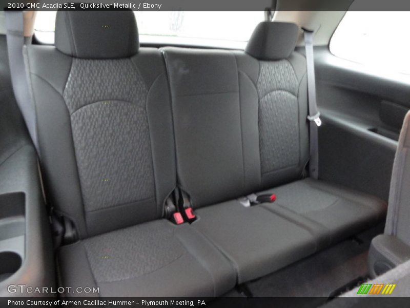 Quicksilver Metallic / Ebony 2010 GMC Acadia SLE