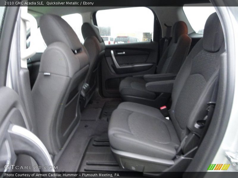 Quicksilver Metallic / Ebony 2010 GMC Acadia SLE