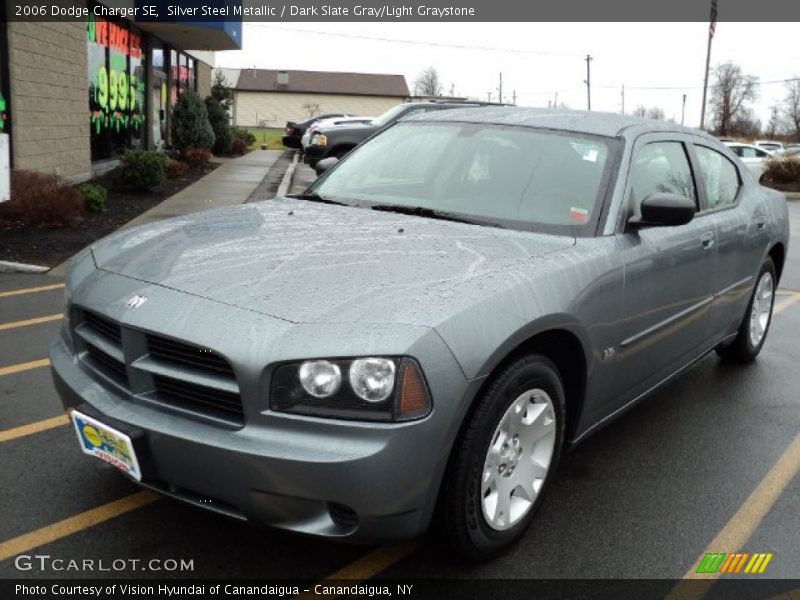 Silver Steel Metallic / Dark Slate Gray/Light Graystone 2006 Dodge Charger SE