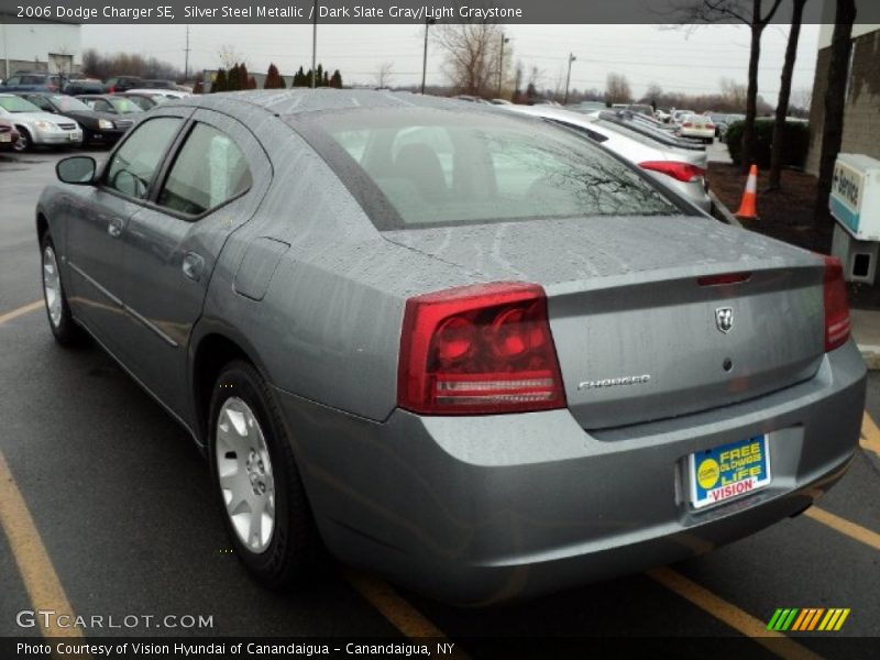 Silver Steel Metallic / Dark Slate Gray/Light Graystone 2006 Dodge Charger SE