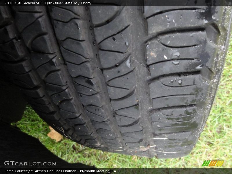 Quicksilver Metallic / Ebony 2010 GMC Acadia SLE