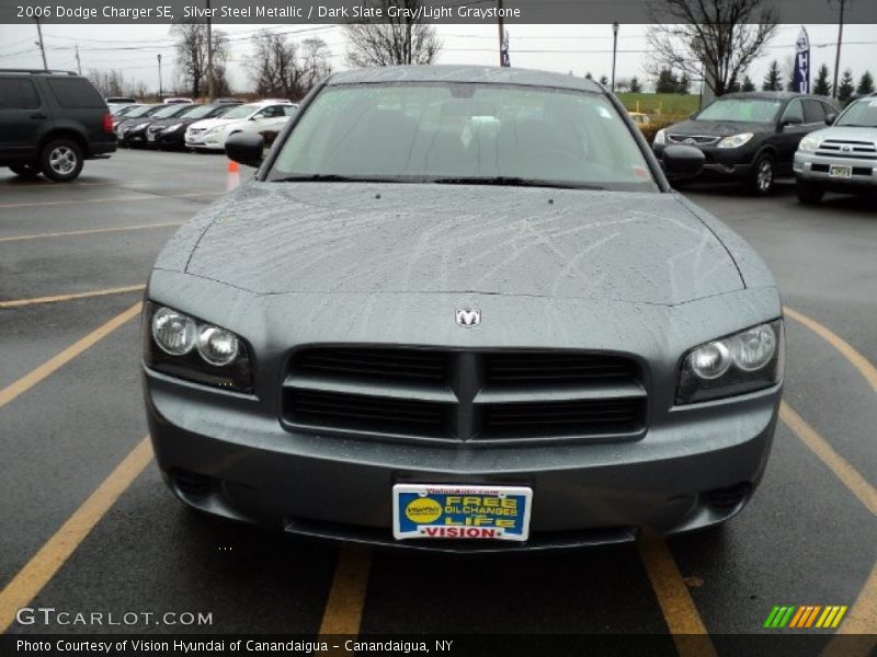 Silver Steel Metallic / Dark Slate Gray/Light Graystone 2006 Dodge Charger SE