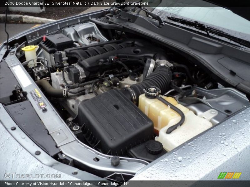 Silver Steel Metallic / Dark Slate Gray/Light Graystone 2006 Dodge Charger SE