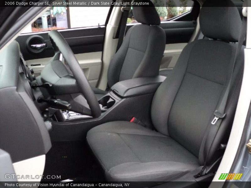Silver Steel Metallic / Dark Slate Gray/Light Graystone 2006 Dodge Charger SE