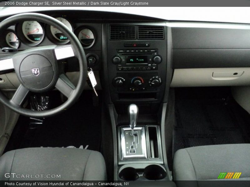Silver Steel Metallic / Dark Slate Gray/Light Graystone 2006 Dodge Charger SE