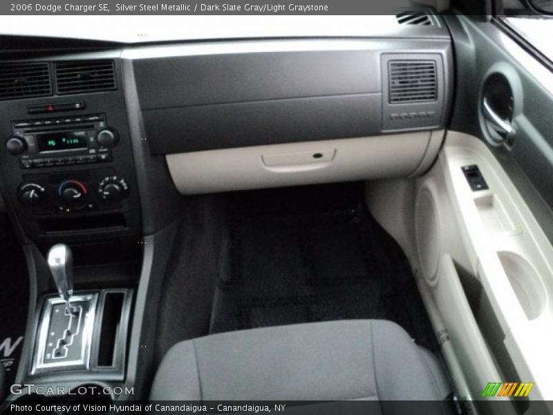 Silver Steel Metallic / Dark Slate Gray/Light Graystone 2006 Dodge Charger SE
