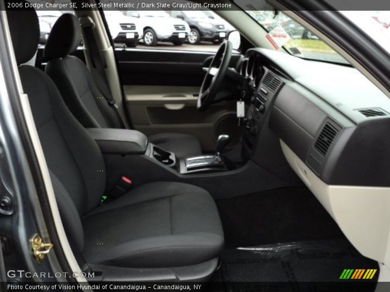 Silver Steel Metallic / Dark Slate Gray/Light Graystone 2006 Dodge Charger SE