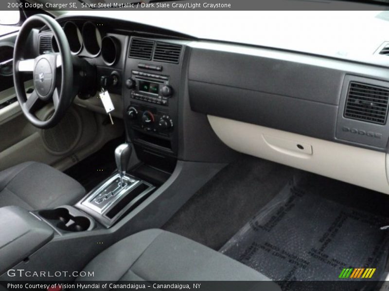 Silver Steel Metallic / Dark Slate Gray/Light Graystone 2006 Dodge Charger SE
