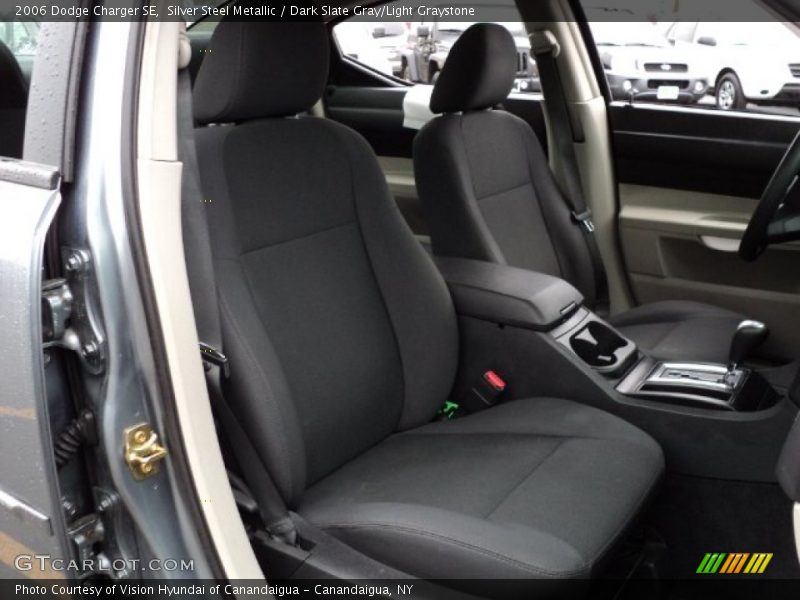 Silver Steel Metallic / Dark Slate Gray/Light Graystone 2006 Dodge Charger SE