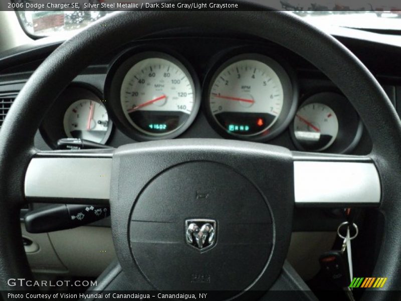 Silver Steel Metallic / Dark Slate Gray/Light Graystone 2006 Dodge Charger SE