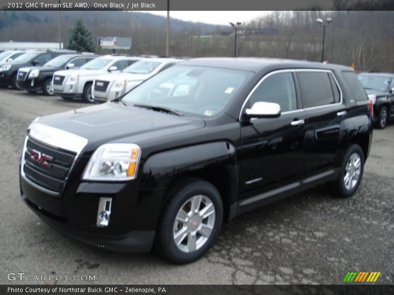 Onyx Black / Jet Black 2012 GMC Terrain SLE AWD
