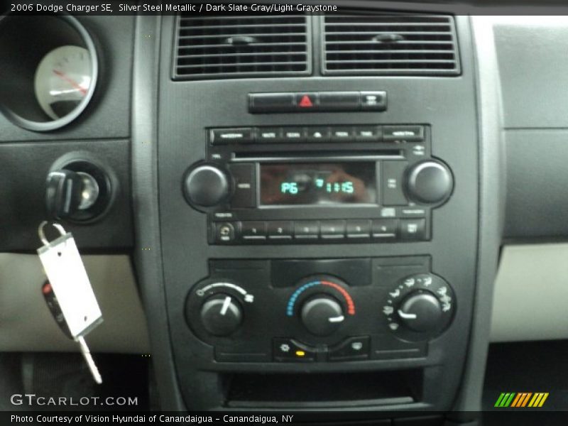 Silver Steel Metallic / Dark Slate Gray/Light Graystone 2006 Dodge Charger SE