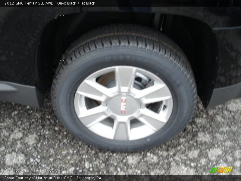 Onyx Black / Jet Black 2012 GMC Terrain SLE AWD