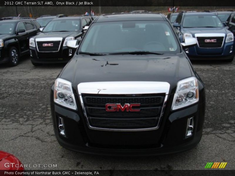 Onyx Black / Jet Black 2012 GMC Terrain SLT AWD