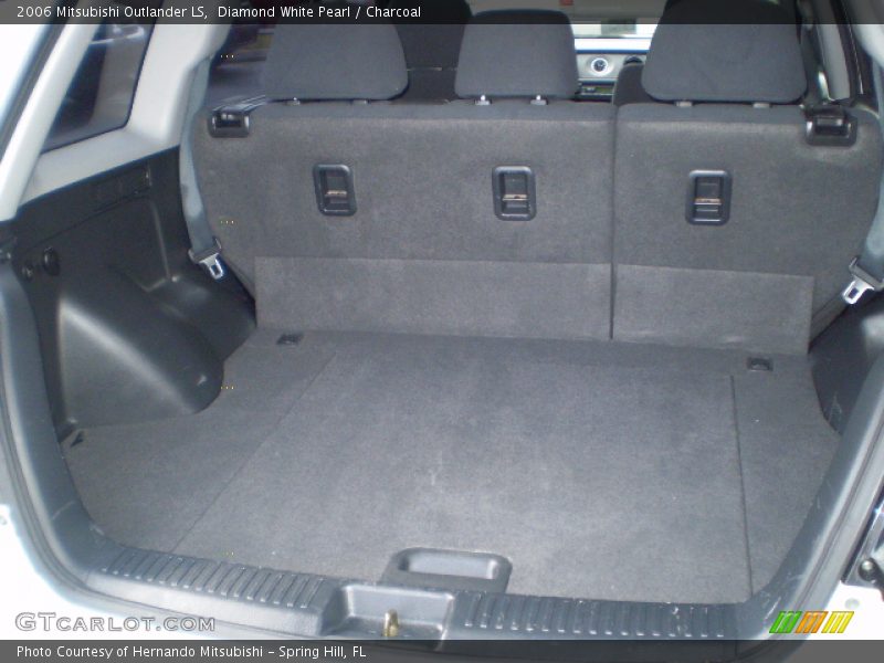 Diamond White Pearl / Charcoal 2006 Mitsubishi Outlander LS